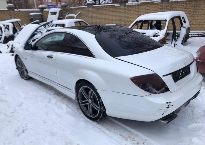 Разбор Mercedes CL coupe w216 S w221 M273 5.5 4wd