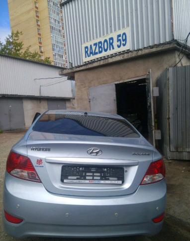 Хендэ солярис кузов 2013г hyundai solaris задняя