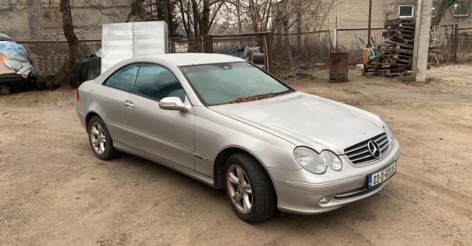 Разбор Mercedes W209 CLK200 kompressor 163 л.c AT