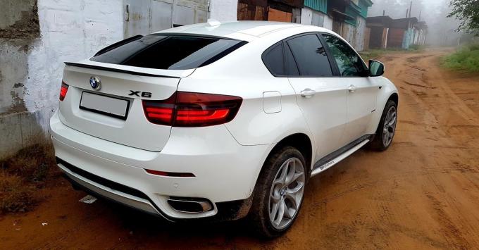 BMW X6 E72 гибрид разбор