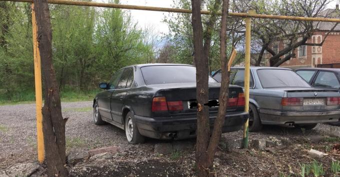 Bmw e34 в разборе