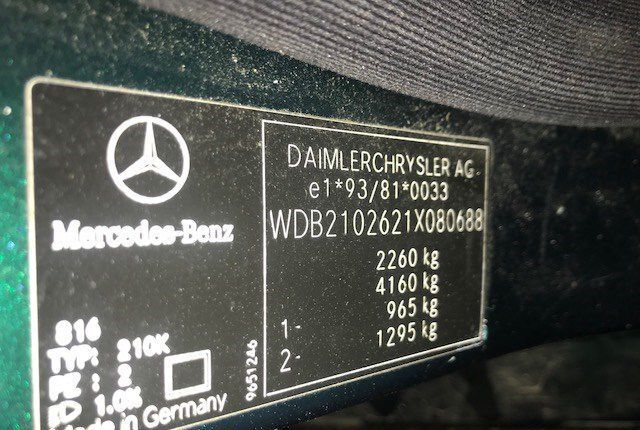 Разбор на запчасти Mercedes E W210 1995-2002