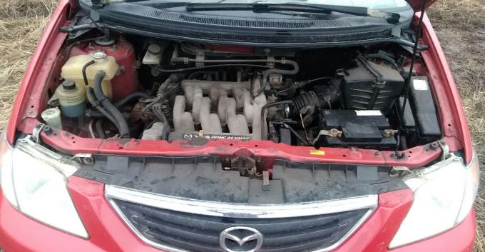 Под разбор Mazda MPV 3.0 v6 АКПП запчасти б.у