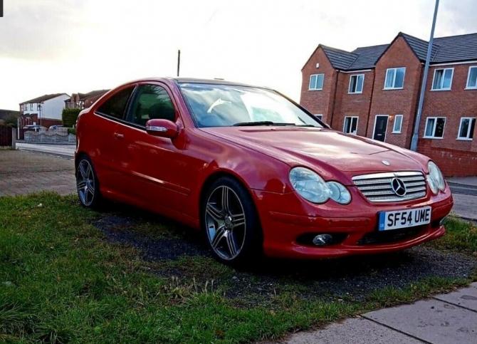 Разбор Mercedes W203 Coupe