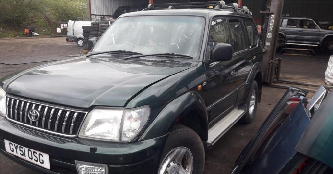 Разобран на запчасти Toyota Land Cruiser Prado (90