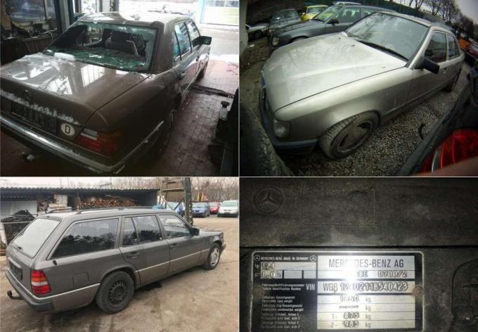 Разбор Мерседес Бенц Е E-class (W124)