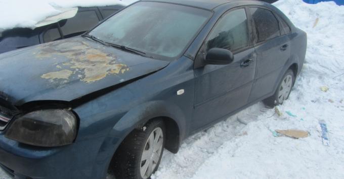 В разборе Chevrolet Lacetti 2008 1.4