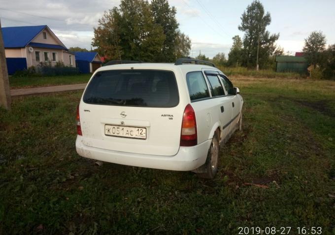 Разбираю Opel Astra G 1999 г. в. 1.6