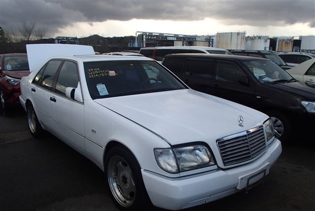 Mercedes W140 S320 из Японии в разбор