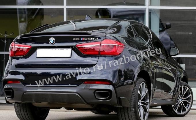 Разбор на запчасти BMW X6 F16 M50d