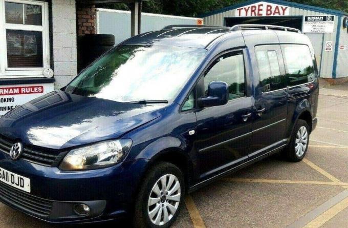 Volkswagen Caddy 2012 г на запчасти