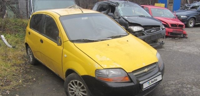 8 В разборе Chevrolet Aveo Т200 B12S1 1.2 2007г