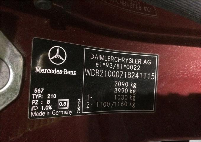 Разбор на запчасти Mercedes E W210 1995-2002