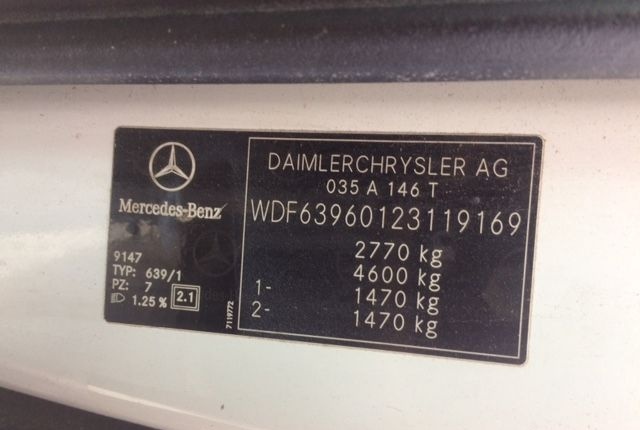 Разобран на запчасти Mercedes Vito W639 2004-2013