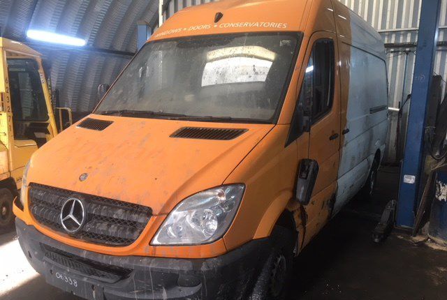 Разбор на запчасти Mercedes Sprinter