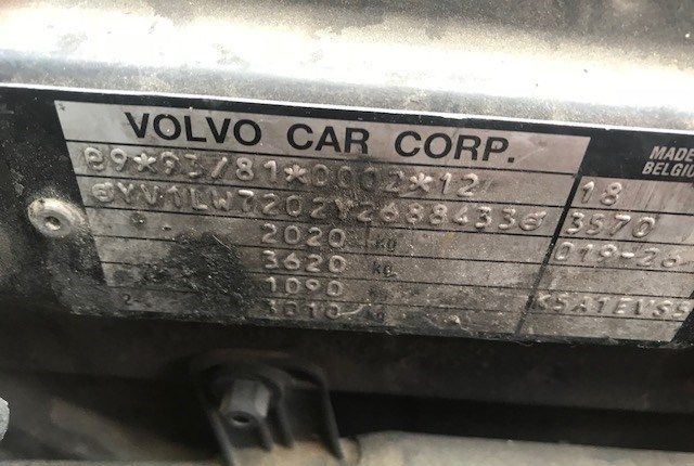 Разбор на запчасти Volvo S70 / V70