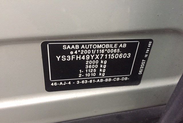 Разобран на запчасти Saab 9-3 2002-2007