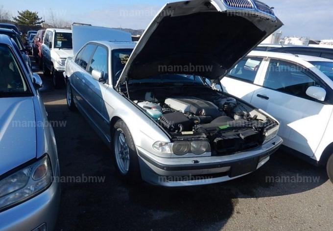 E38 740i M62B44 TU бмв BMW запчасти разбор Япония