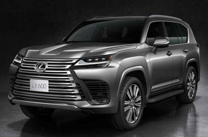 Эмблема решётки радиатора Lexus LX600 2021-2024 90975-02183