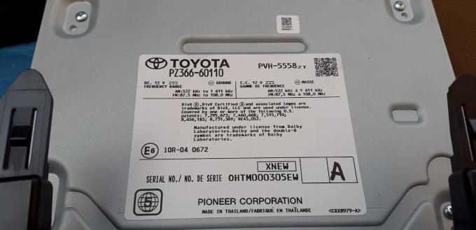 Дисплей Toyota Land Cruiser 200 2016 PVH-5558