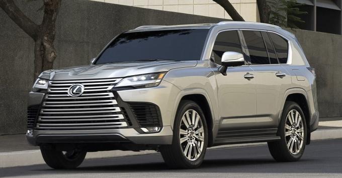 Зеркало Lexus LX500D 2021-2024