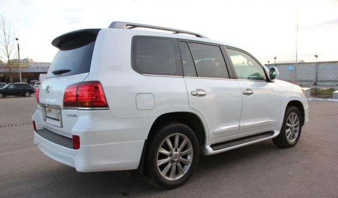 Бампер задний Lexus LX 570 Sport Luxury 2010-12 PZ321-60150