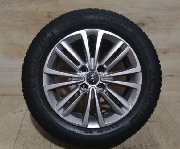 Оригинальные колеса R16 на Citroen С4 лето