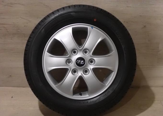 Оригинальные R17 диски Hyundai Starex лето