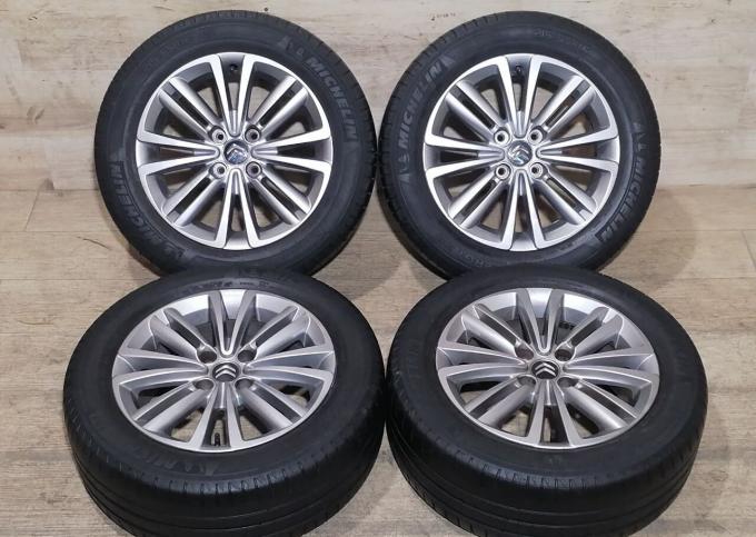 Оригинальные колеса R16 на Citroen С4 лето