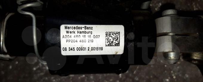 Рулевая колонка Mercedes C-Class W204/S204/C204 PP204462206