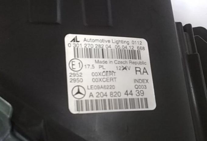 Фара правая ксенон mercedes 204 A2048204439