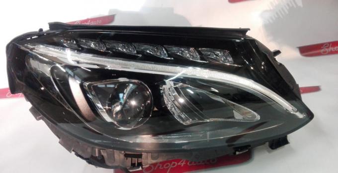 Фара правая C205 1 линза Led A2059067403 Mercedes