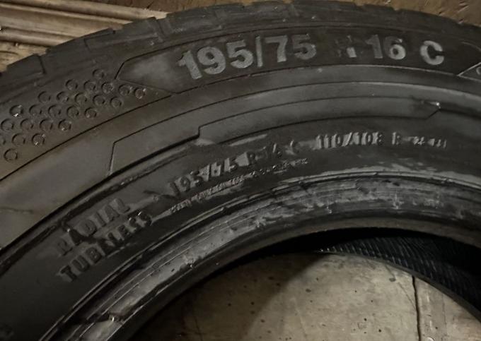 Continental ContiVanContact 100 195/75 R16C 110Y