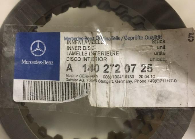Диск фрикционный АКПП новый Mercedes-Benz A1402720725