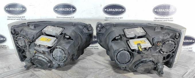 Фары комплект Range Rover 3 L322 2005-2009 ксенон XBC501382LPO