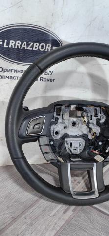 Руль кожа без обогрева рест Land Rover Evoque L538 LR047924