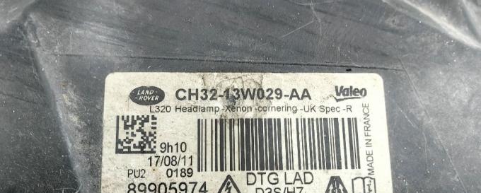 Фара правая ксенон Range Rover Sport L320 LR030754