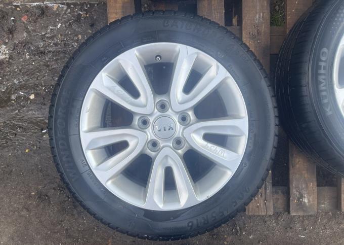 Диски с резиной 205/55R16 Kia-Hyundai 52910-2K210