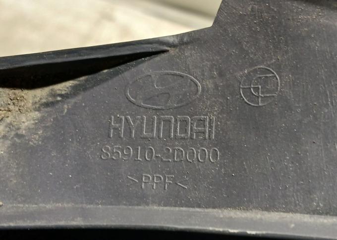 Накладка задний левый.Hyundai Elantra 2001-2003 859102D000