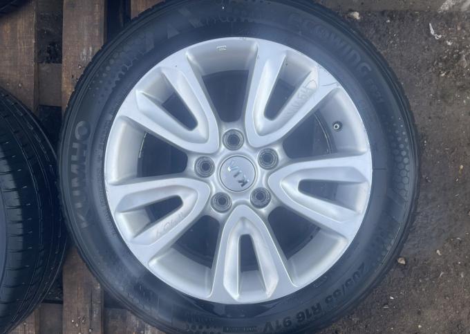 Диски с резиной 205/55R16 Kia-Hyundai 52910-2K210