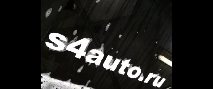 Левое стекло фары Audi A4 B8 2011-2015 Рестайлинг