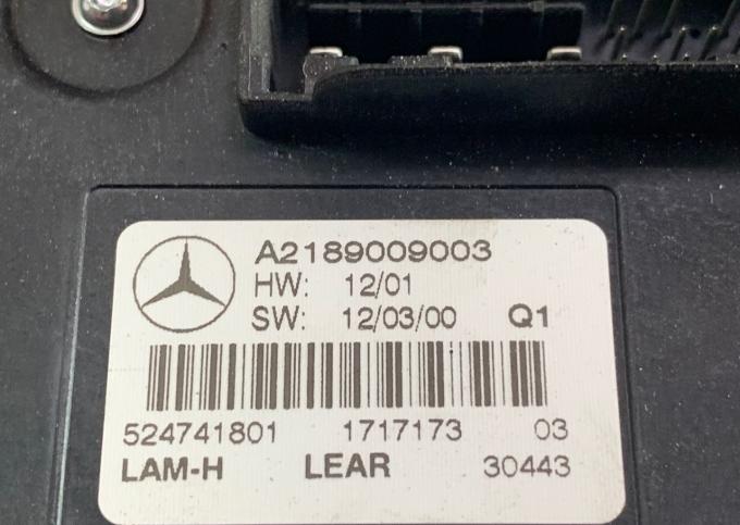 Блок розжига Mercedes ML GL 166 CLS 2189009003