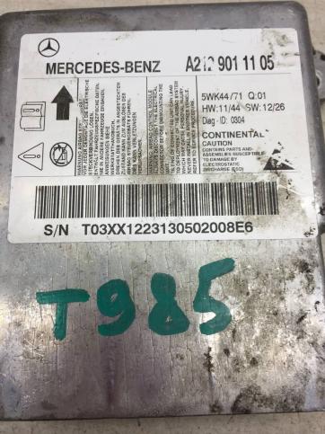 Блок управления SRS Airbag Mercedes W212 A2129011105