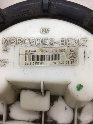 Бензонасос с датчиком уровня топлива Mercedes W209 A2034702394