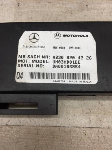 Блок управления телефоном Mercedes W209 A2308204226