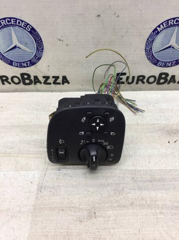 Ремкомплект переключателя света фар Mercedes W203 A2035451204