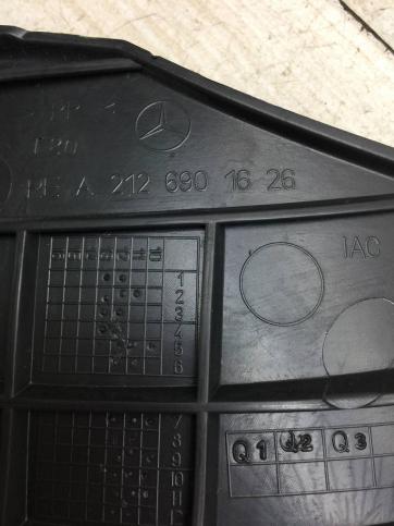 Накладка задней арки кузова Mercedes W212 A2126901726