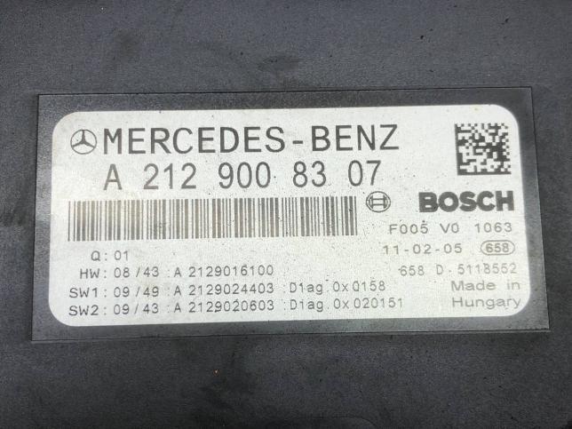 Блок SAM передний Mercedes W212 A2129008307