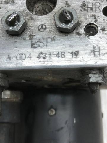 Блок ABS ESP Mercedes W210 A0044314812