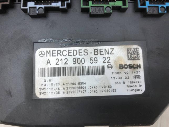 Блок SAM передний Mercedes R172 A2129005922